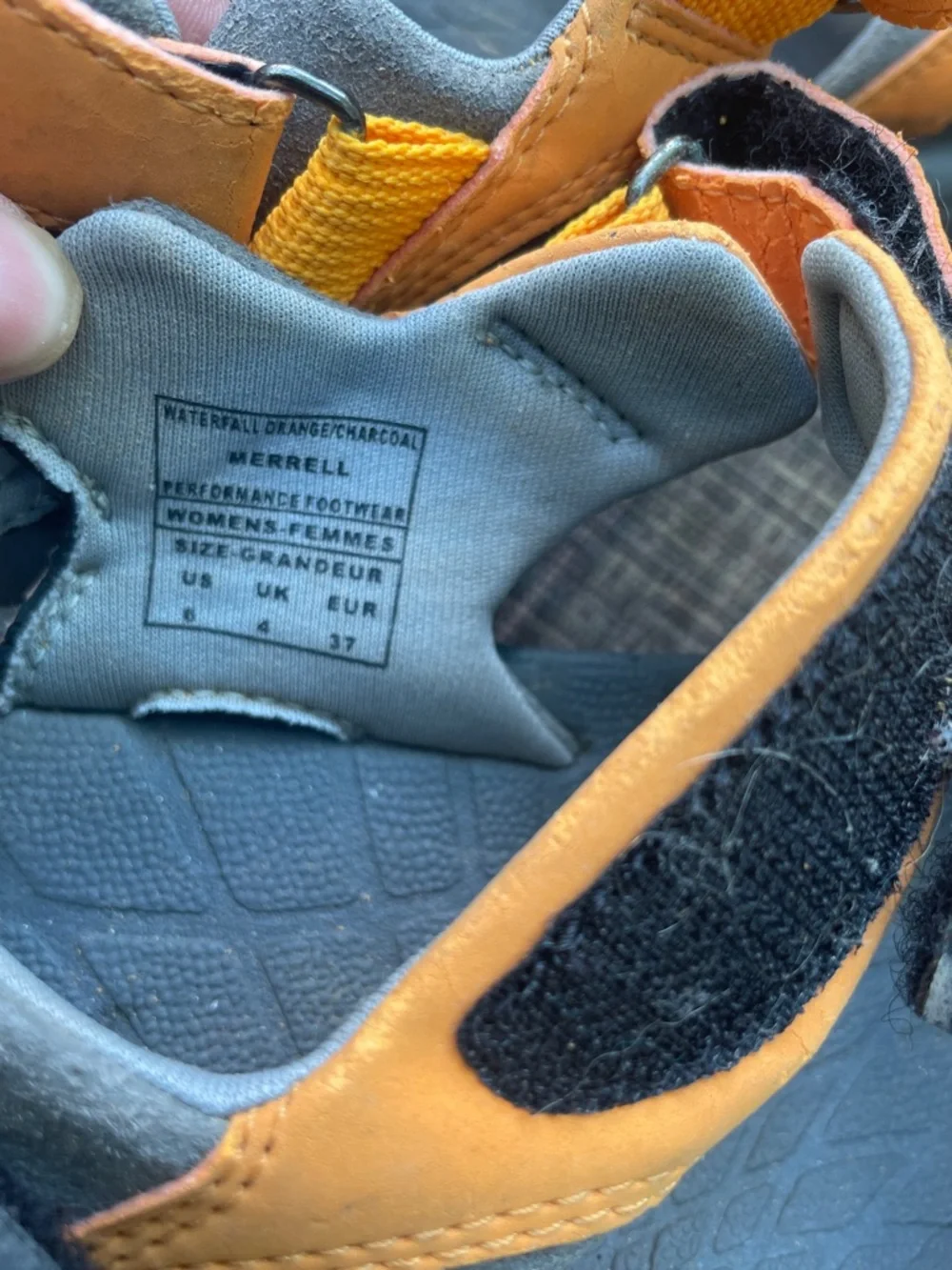 Merrell kids' athletic sport sandals Sz 6